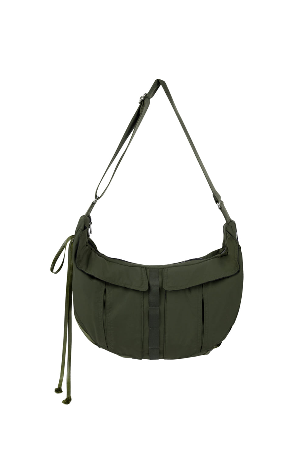 Taped Shoulder Bag (Khaki) - IUGAMAKARAS