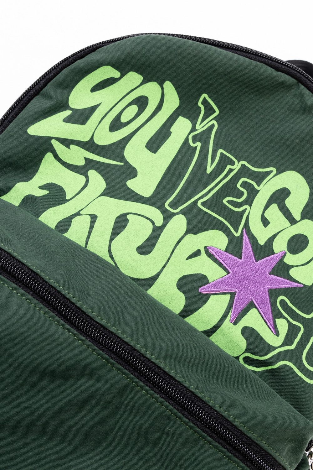 バックパック・リュック IUGAMAKARAS Printed Hidden Pocket Backpack Green IUG24B04GN Printed Hidden Pocket Backpack (Green) - IUGAMAKARAS | 60