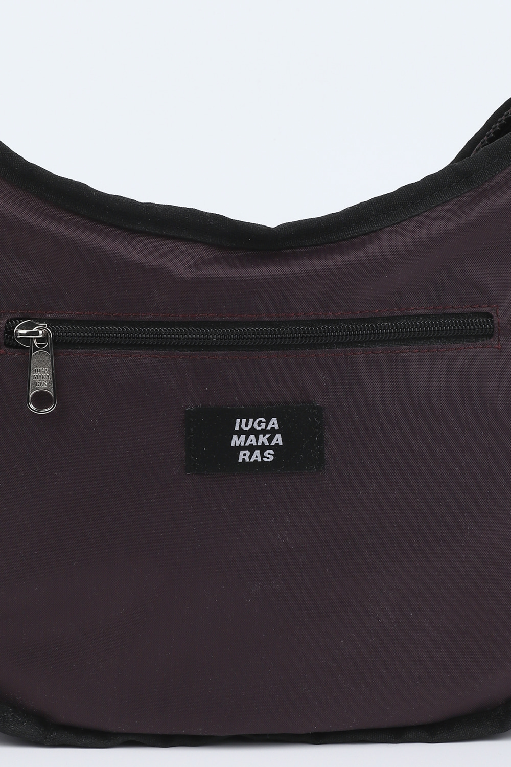 ショルダーバッグ・ポシェット ^IUGAMAKARAS^ Laced Ribbon Shoulder Bag Black IUG24B18BK Laced Ribbon Shoulder Bag (Black) - IUGAMAKARAS