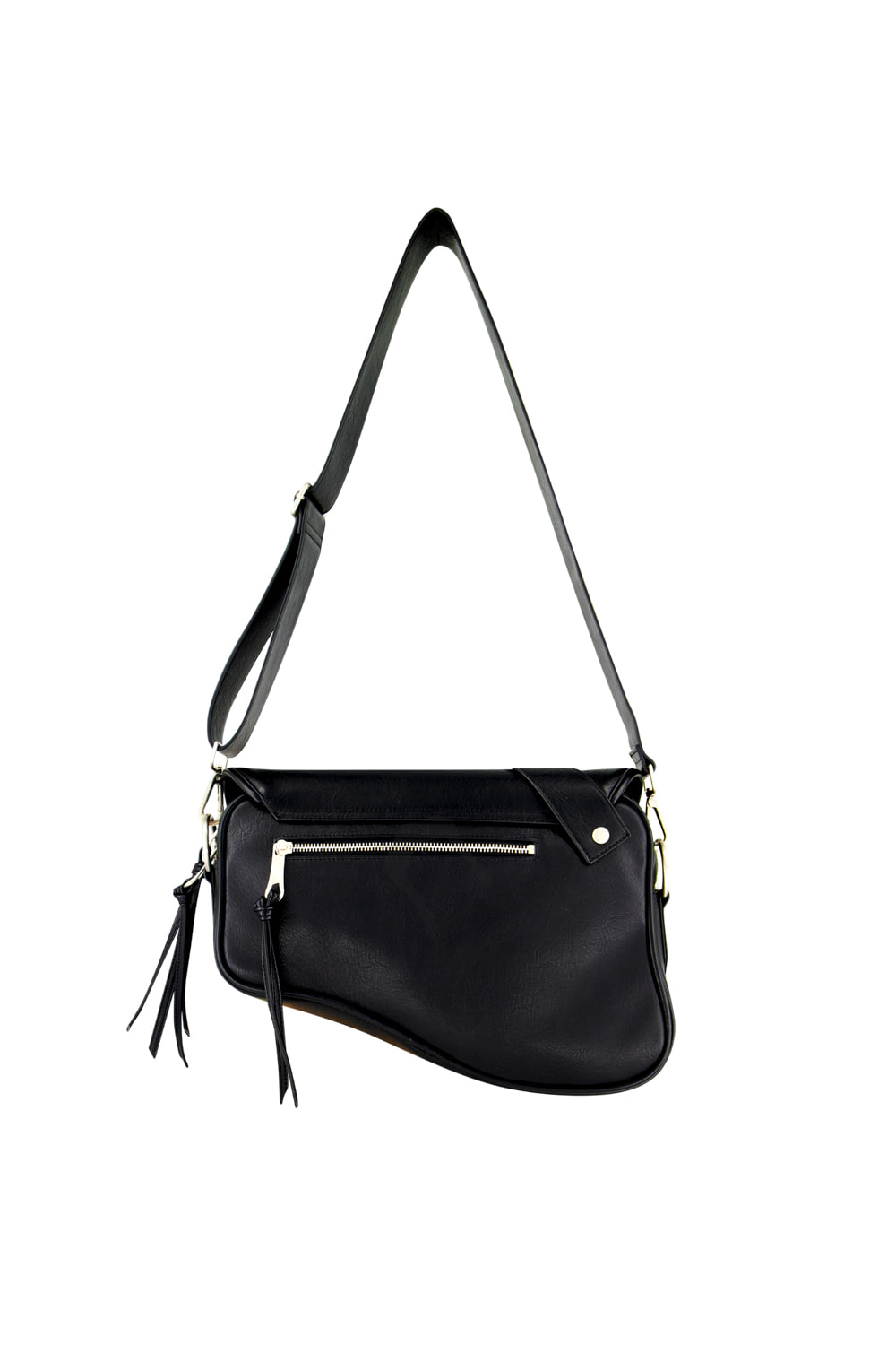 ショルダーバッグ・ポシェット ^IUGAMAKARAS^ Bumpy Buckle Holster Bag IUG24B16BK Bumpy Buckle Holster Bag - IUGAMAKARAS