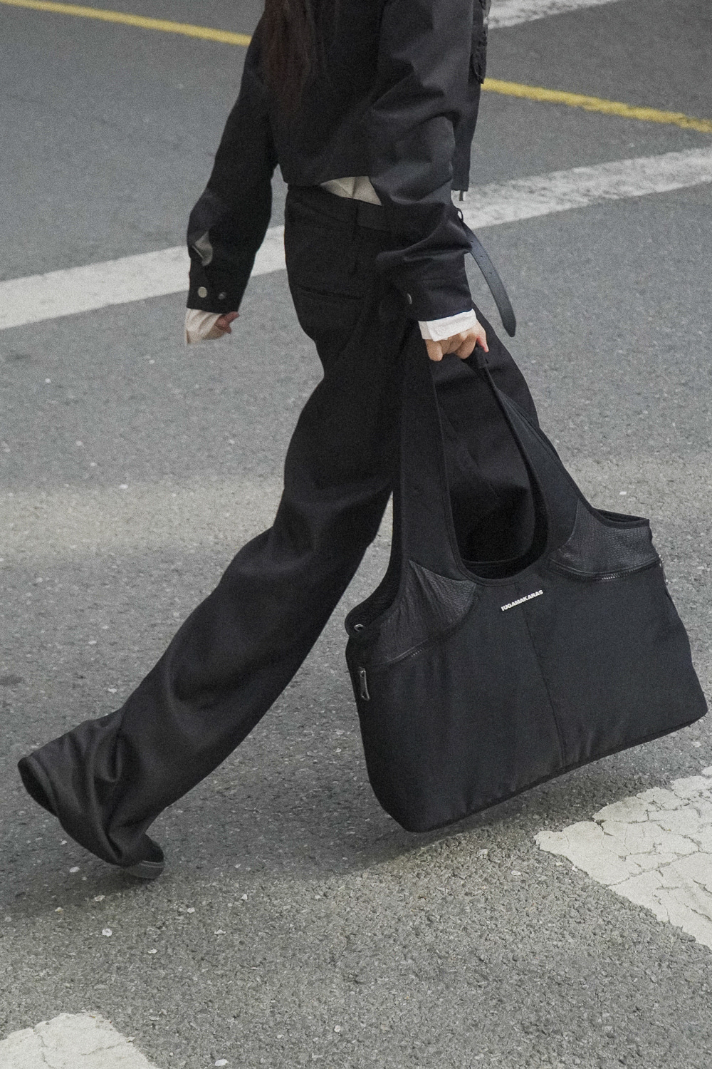 IUGAMAKARAS ■ Nylon Shopper Bag MUSINSA | IUGAMAKARAS Nylon Shopper Bag (Black)
