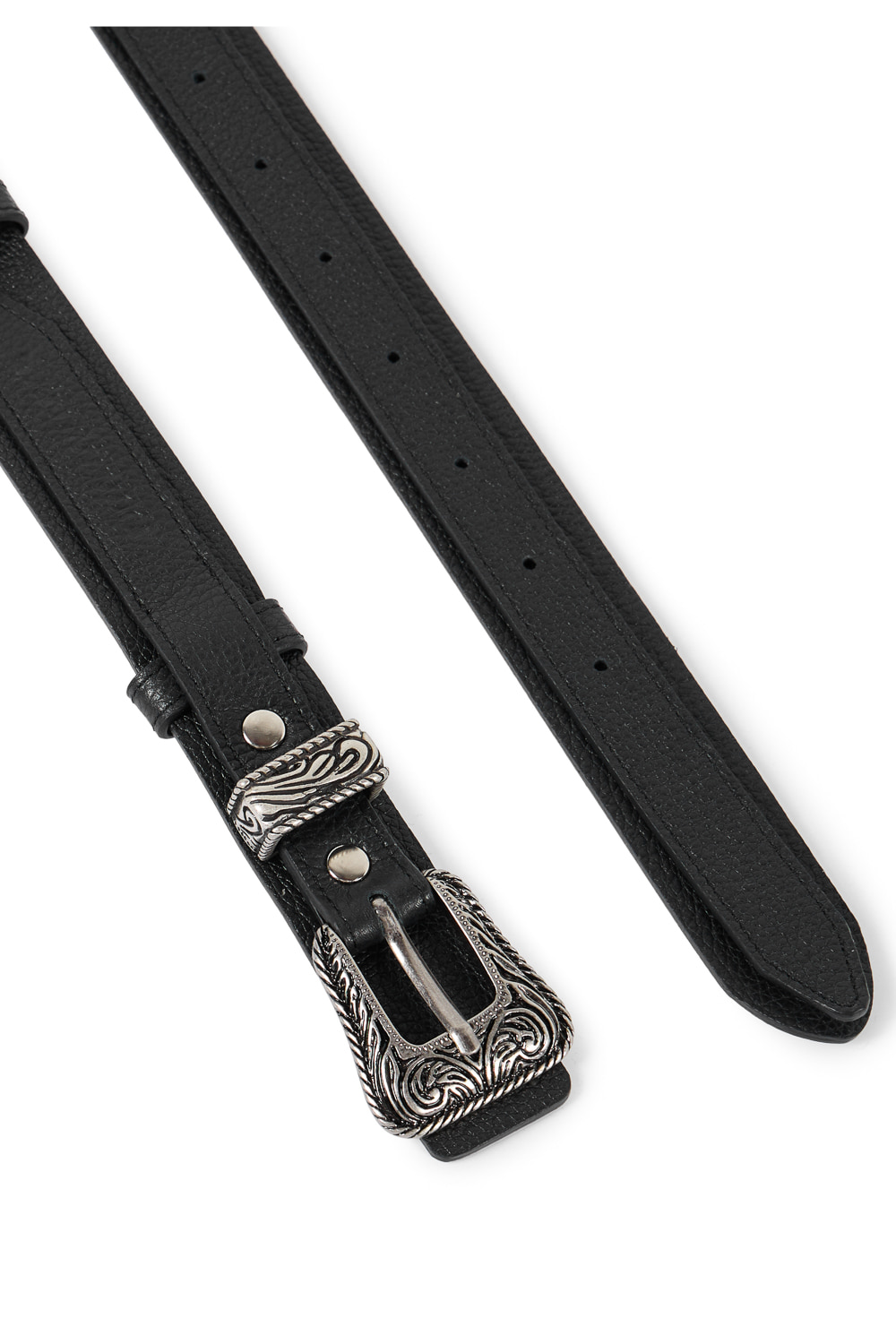 Double Stuff Western Belt (Black) - IUGAMAKARAS