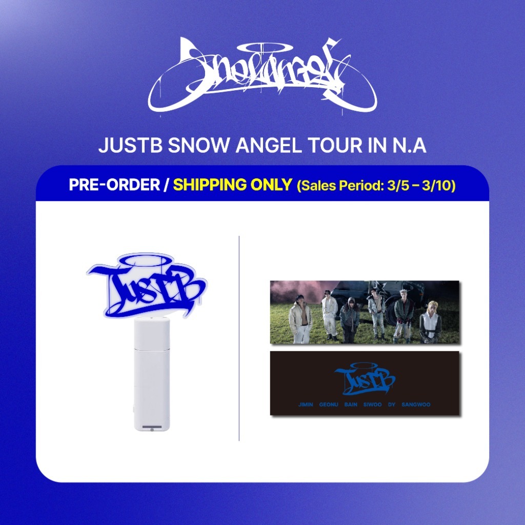 鹿乃3rdライブ Alstroemeria グッズ 2026 JUSTB SNOW ANGEL TOUR IN N.A - OFFICIAL MD - ARAISE (어레이즈)