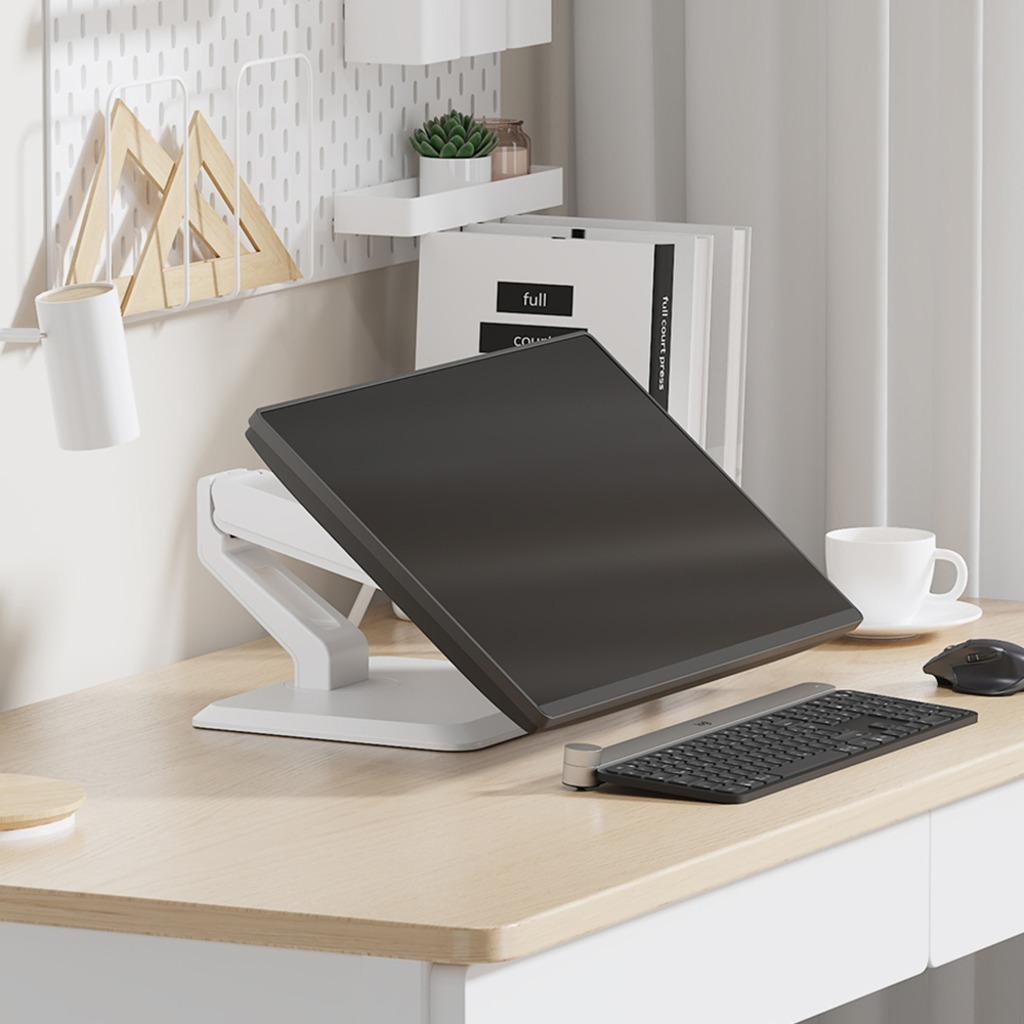 GTS-15 모니터암 액정타블렛 거치대 드로잉 패드 스탠드 웹툰작업 와콤 신티크 프로 17 22 27 호환