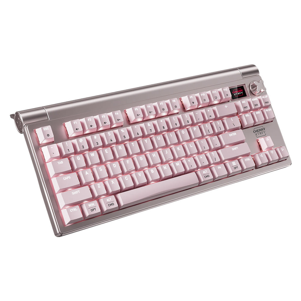 체리 엑스트리파이 MX 8.3 Petal 스위치 핑크 | 8K 무선 TKL 기계식 키보드