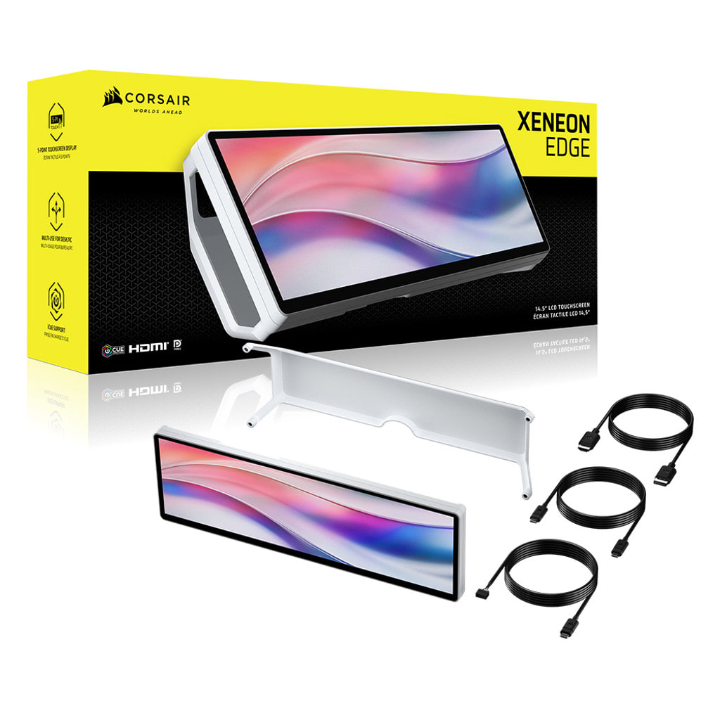 퓨처테리어 | XENEON EDGE WHITE 데스크테리어