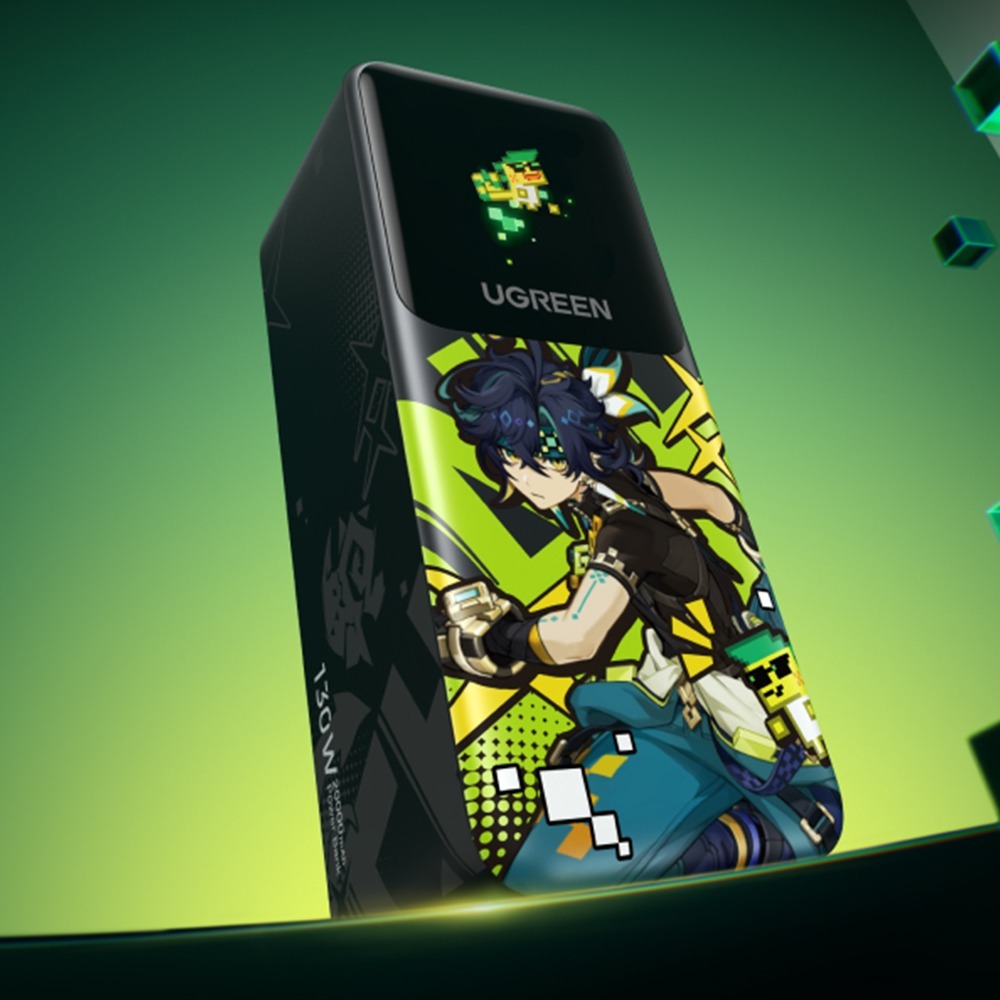 [유그린] 원신 키니치 콜라보 PD 대용량 보조배터리 130W 20000mAh 스마트폰 노트북 고속충전 PB721 대표 제품