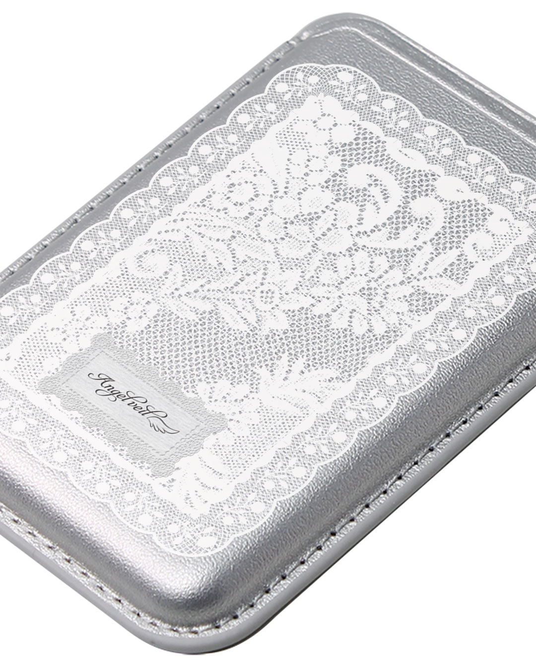 Angel Veil Lace MagSafe Card Pocket