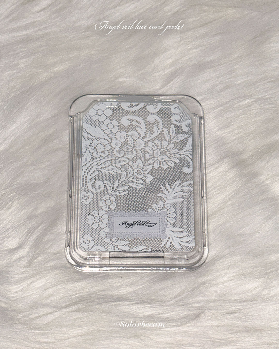 Angel Veil Lace MagSafe Slide Transparent Pocket