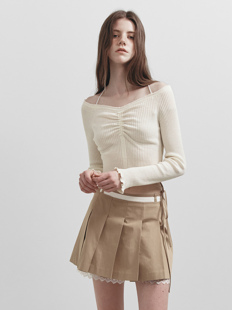 HYEON whip knit / off white ホイップ HYEON (ヘヨン) official online store