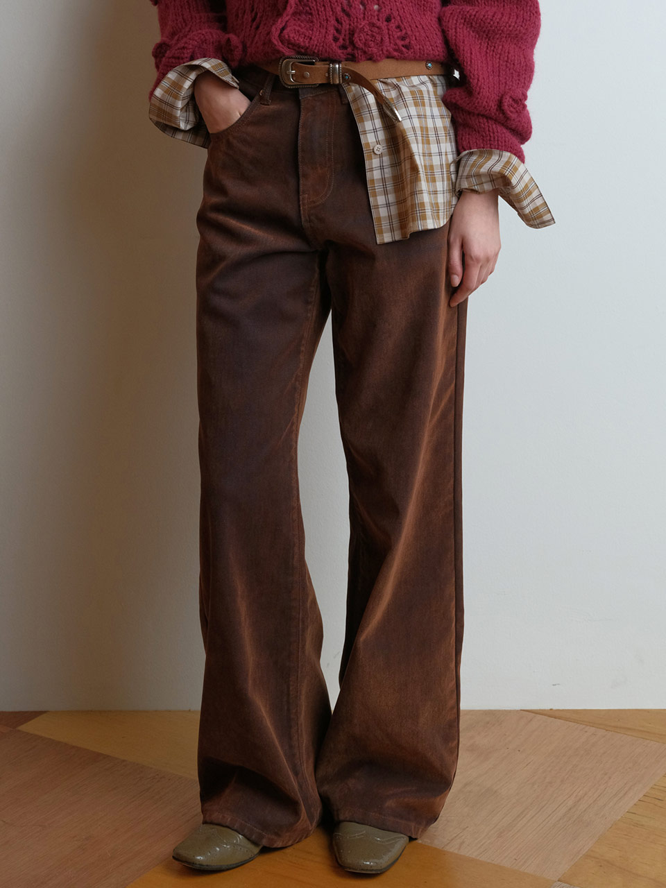Vintage Tone Washing Denim Pants VJ5WL391_2color - RAIVE