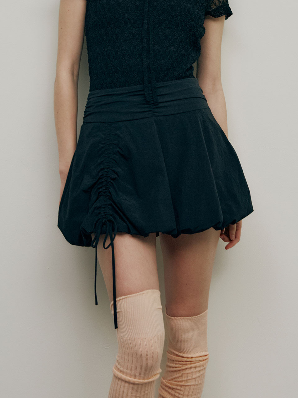 RAIVE ♥ Shirred Mini Skirt /追跡付 Shirred Mini Skirt VW5MS492_2color - RAIVE