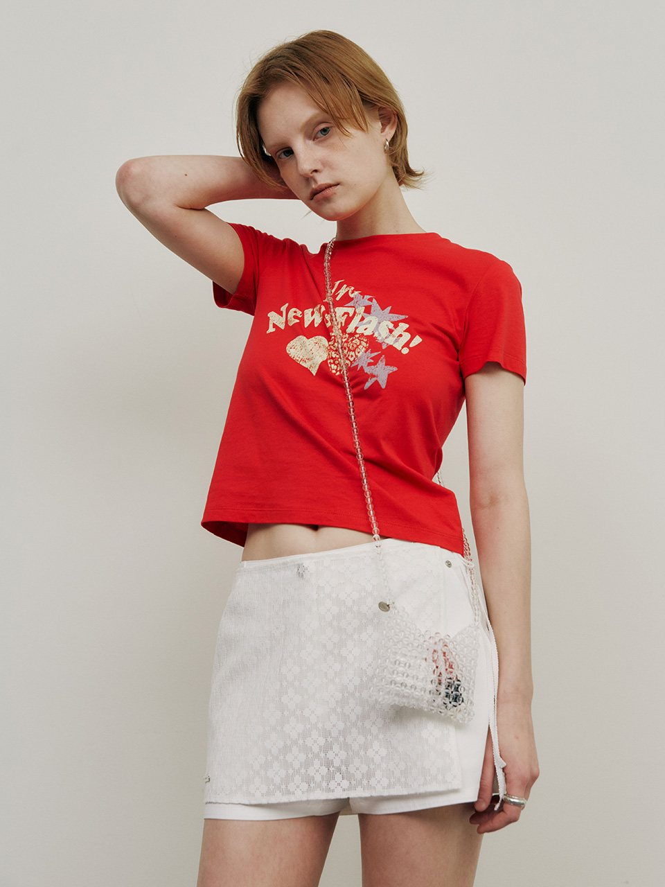 RAIVE ♥ Layered Lace Skirt Shorts Set /追跡付 Layered Lace Skirt Shorts Set VW5ML489_2color - RAIVE