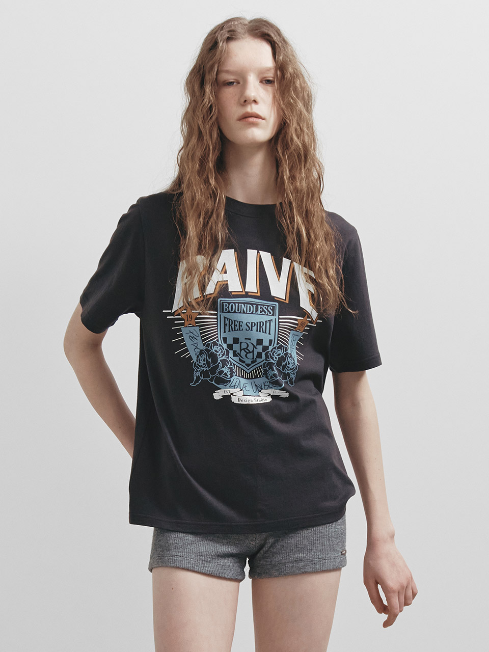 ★RAIVE★ Blitz Ravers Graphic Tshirt VW5SE522_3color Blitz Ravers Graphic T-shirt VW5SE522_3color - 레이브