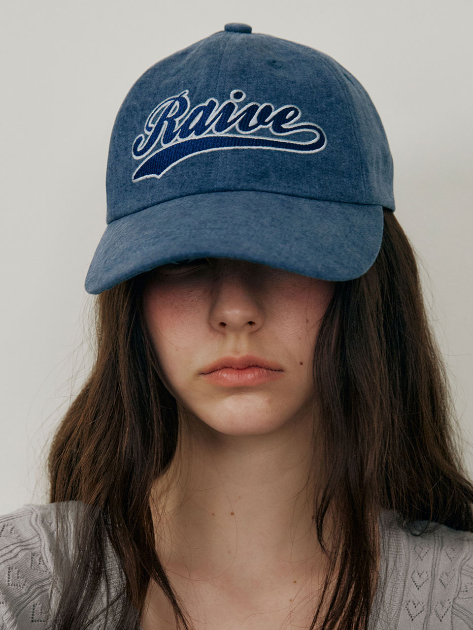RAIVE ♥ Pigment Wave Logo Ball cap /追跡付 Pigment Wave Logo Ball cap VX5MA321_3color - RAIVE