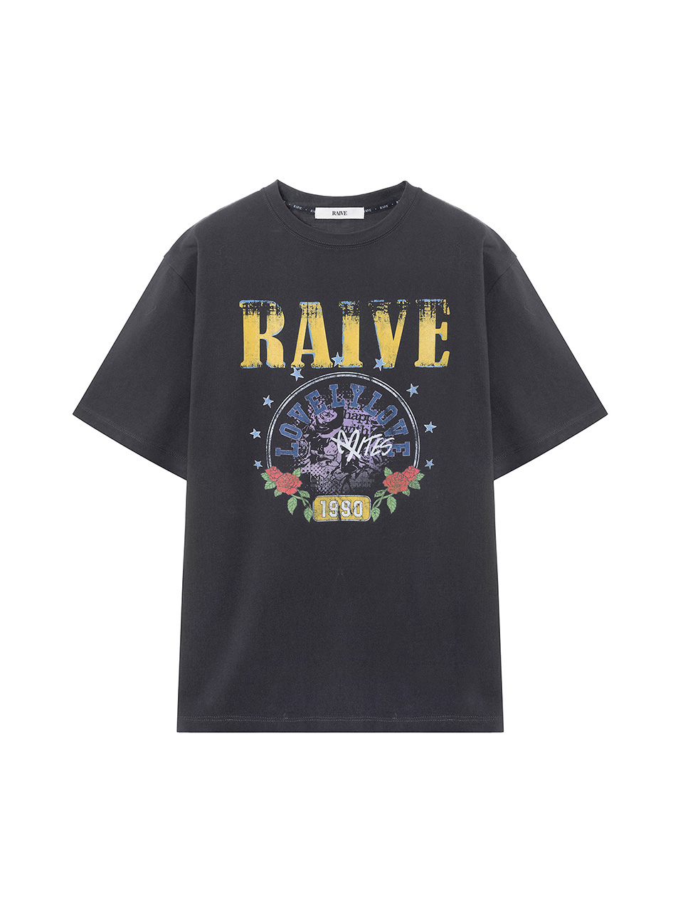 ●RAIVE● ラブ バイツ グラフィック 半袖 Tシャツ Love Bites Graphic T-Shirt VW5ME907_2color - RAIVE