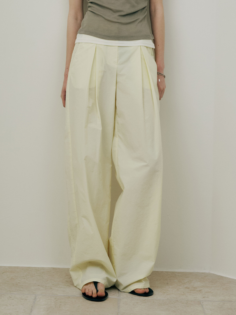 RAIVE ♥ Waist String Wide Pants/追跡付 商品 - Pants - RAIVE