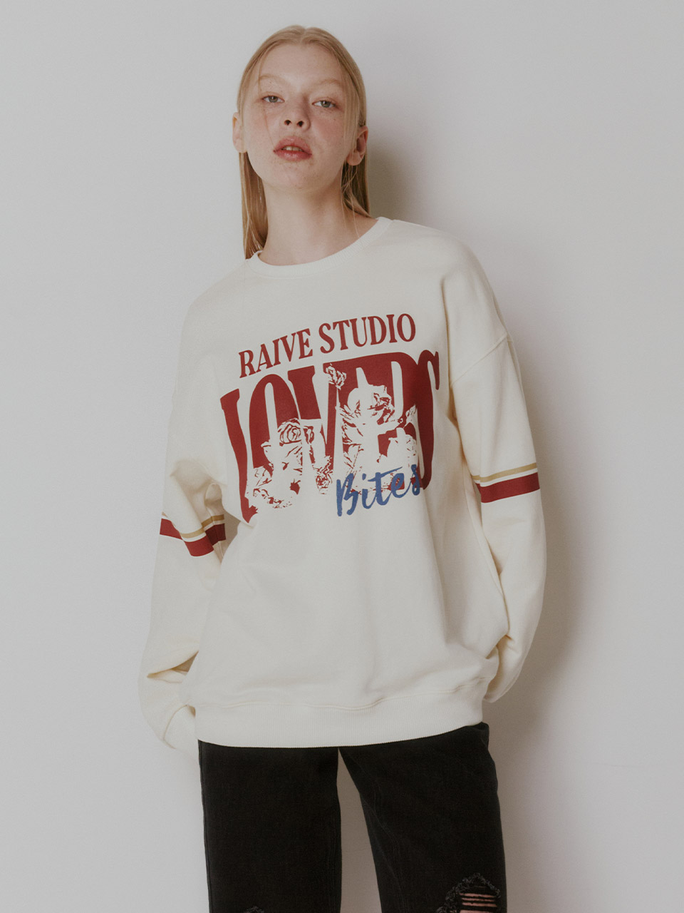 RAIVE ♥ Pigment New Embroidered T-shirt / 追跡付 RAIVE ♥ Pigment New Embroidered T-shirt / 追跡付 トップス
