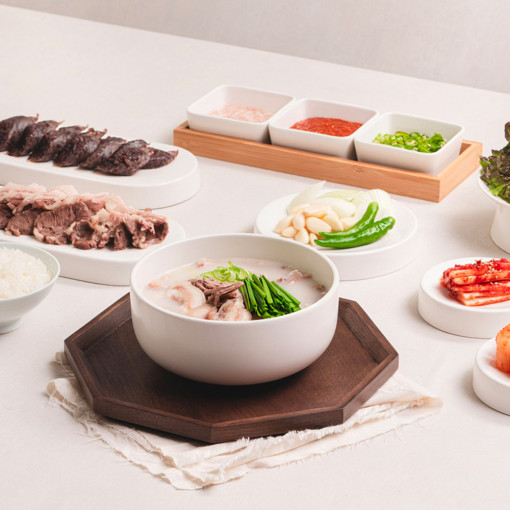 경자국밥 돼지 순대 국밥