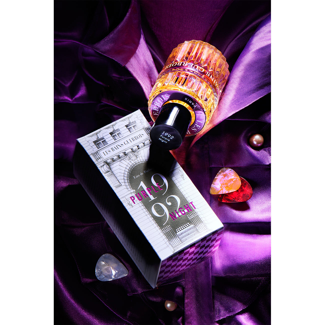 PURPLE NIGHT 1992 Les Bains Guerbois 1992 Purple Night Eau De