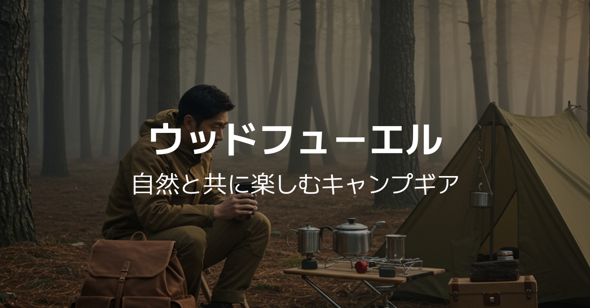 Title: WOODFUEL - 自然と調和するスタイル