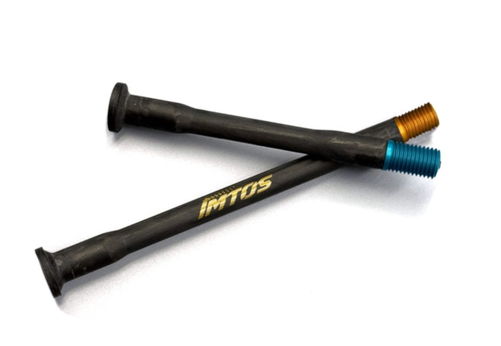 IMTOS 초경량 유니버셜 카본 스루액슬 1대분  ( 24.15 g ) / 로드자전거 ( 자이언트.리브) 사용