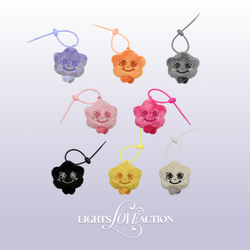 LIGHTS, LOVE, ACTION] SHUMON BABY PLUSH KEYCHAIN | Jisoo Store
