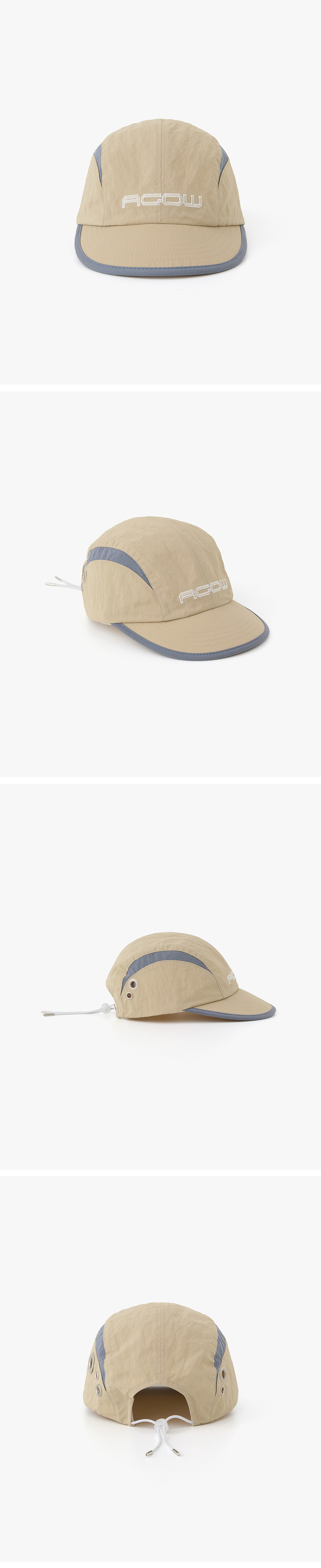 Eyelet Panel Nylon Cap Detail 1