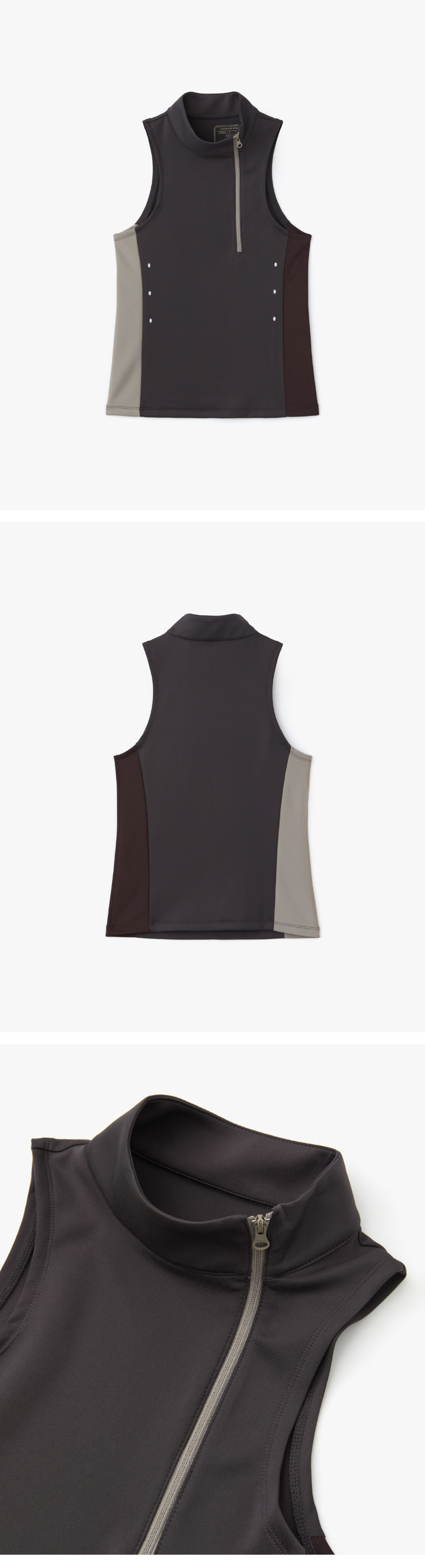 Contour Zip Jersey Detail 1