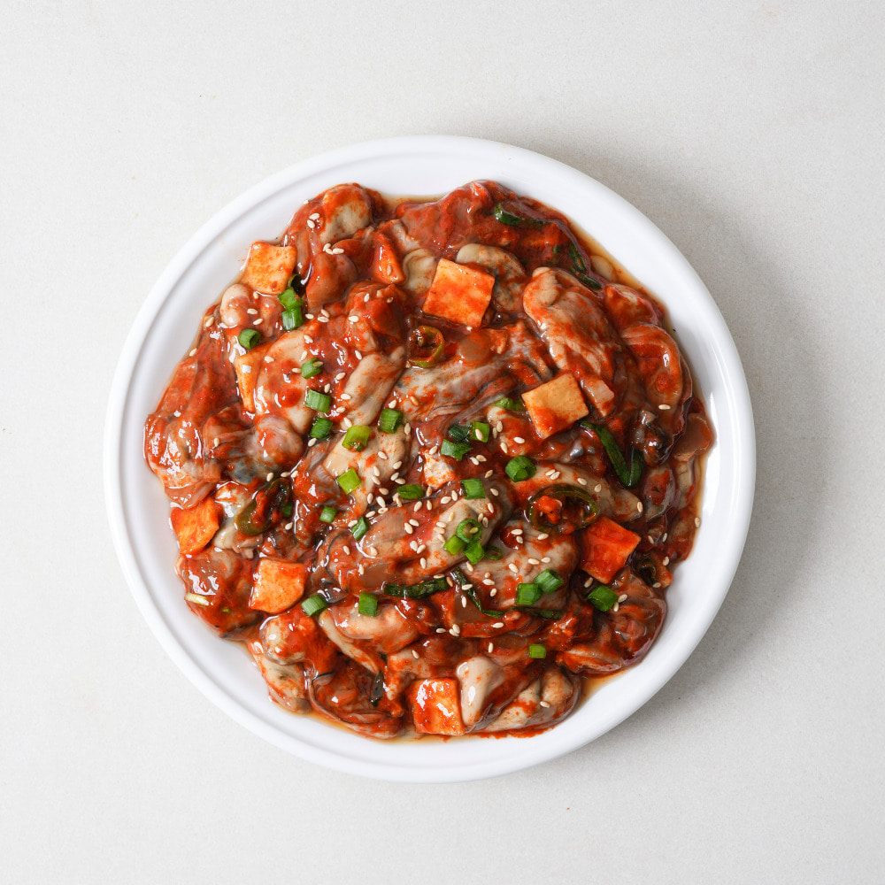 열두달식탁 | 싱그러운 통영 생굴무침