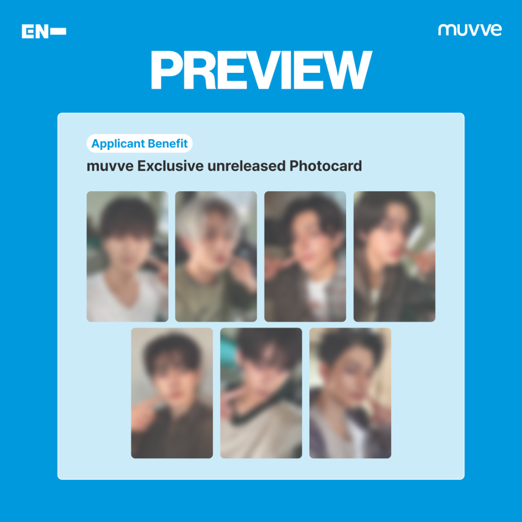 0129 LUCKY DRAW EVENT] (3ea/SET ver.) ENHYPEN – 7th Mini Album