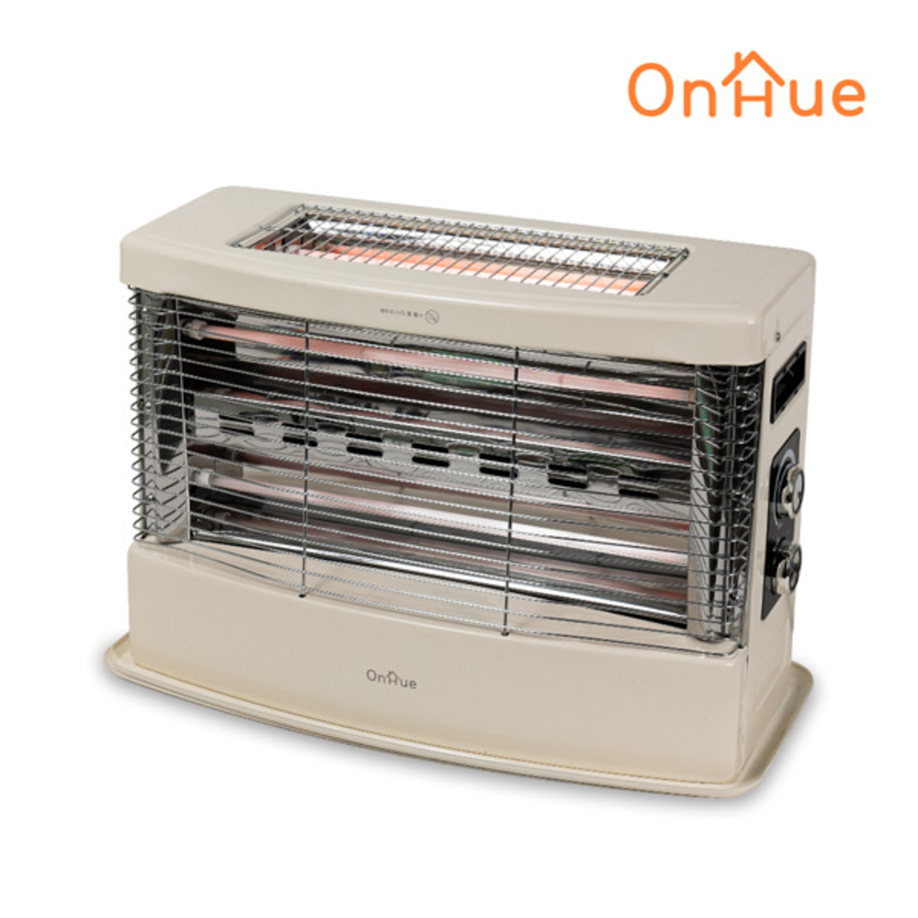 [온휴]온휴 2방향 4줄 1600W 전기 히터 난로 자동전원차단 초고속 가열