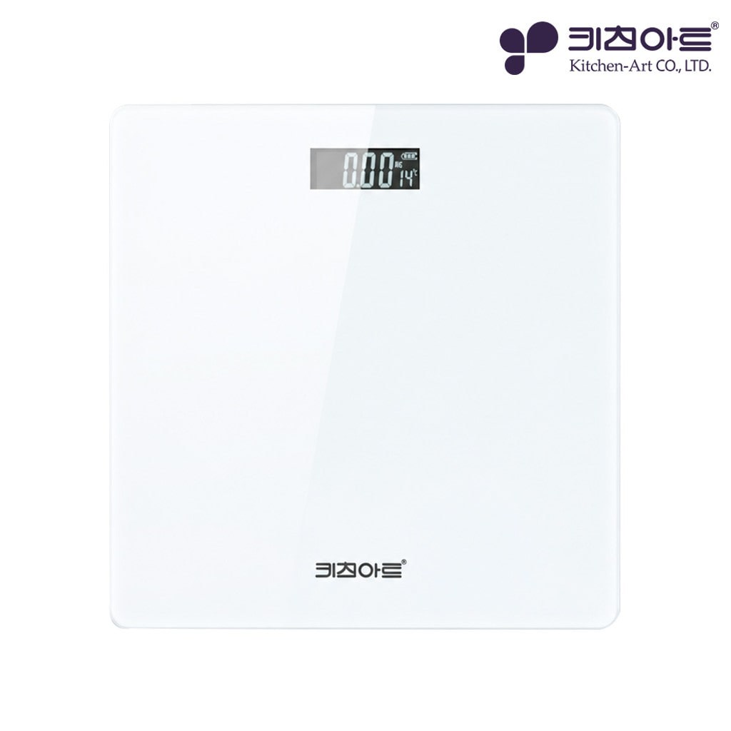 [키친아트]키친아트 라팔 LCD 디지털 체중계 화이트