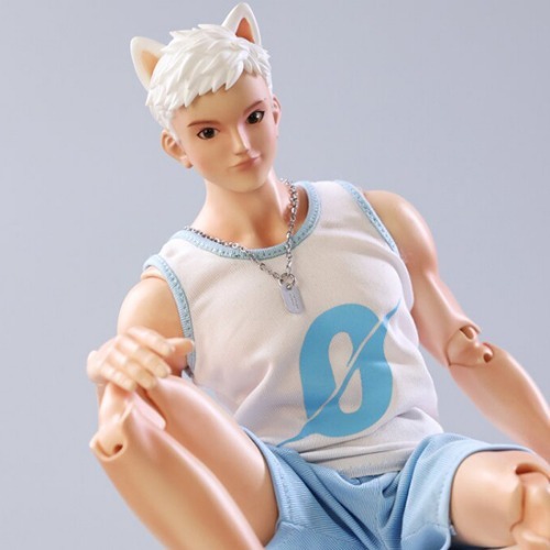 [25년 2분기 발매] Bluepiper Studio PUPPY GUY 화이트 사모예드 액션 피규어 1/6 - 에이에스엘 몰 ...