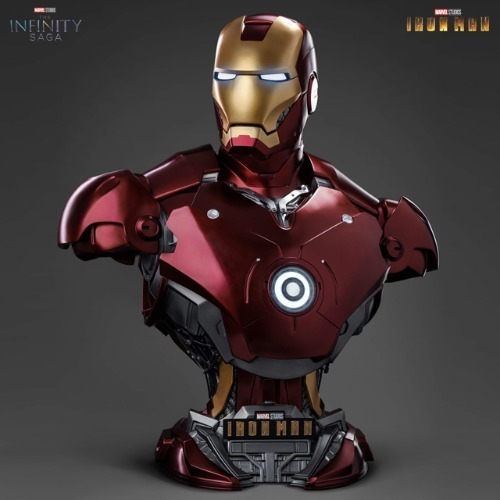 [22년 3분기 예정] 퀸스튜디오 QUEEN STUDIOS 마블 아이언맨 마크3 라이프사이즈 버스트 1/1 (Ironman MK3 Life-size Bust 1/1)