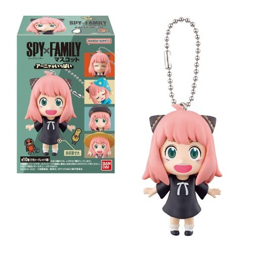 [22년 10월 발매][프리미엄 반다이 웹한정] 반다이 (BANDAI) SPY×FAMILY 마스코트 아냐가 가득 (10개입)