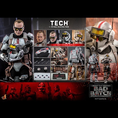 [24년 3분기 발매] 핫토이 (Hot Toy) 1/6 스케일 TMS098 스타워즈 더 배드 배치 테크