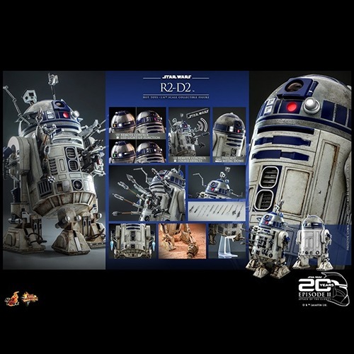 [출시완료] 핫토이 (Hot Toys) 1/6 스케일 MMS651 스타워즈 클론의 역습 R2-D2