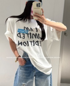 데일리 에디션 티 - 여성용 기본 티셔츠 제품 이미지
