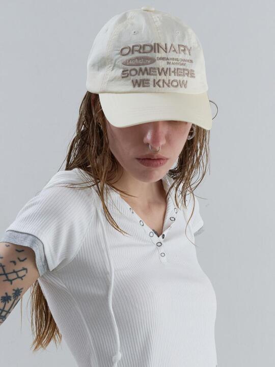 韓国キャップ 小顔 [ORDINARY HOLIDAY] BIG ORDINARY LOGO CAP Ordinary Youth (@ordinaryyouththebrand) • Instagram photos