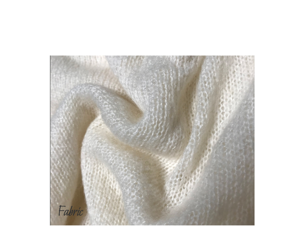페이퍼 홀터넥 탑 니트 (3color) 상세 이미지 6