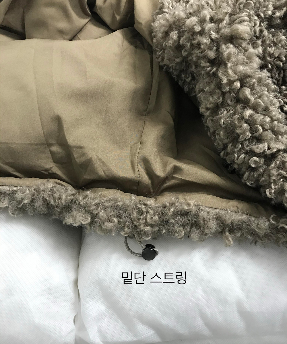 써티 부클 오버핏 점퍼 (3color) 상세 이미지 32