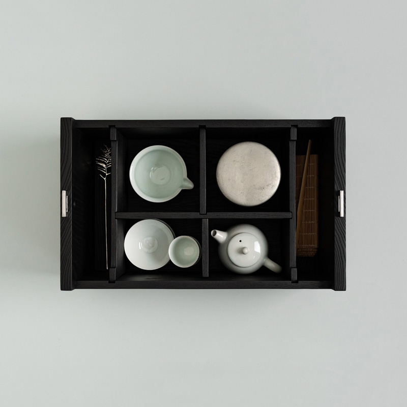 Rectangle Tea Box Tea Tool Box for Leaf Tea - Rectangle - 티더블유엘