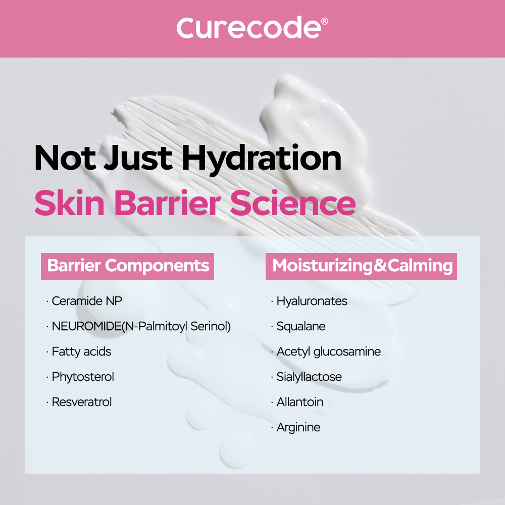 [Code 03] CureCode Double Barrier Moisture Cream 80ml – Support for ...