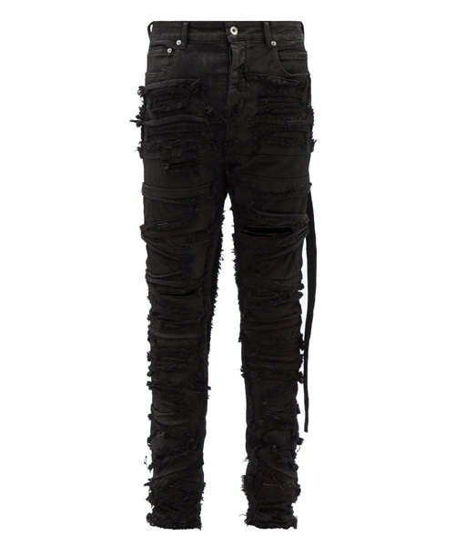 디트로이트 디스트레스드 슬림 진