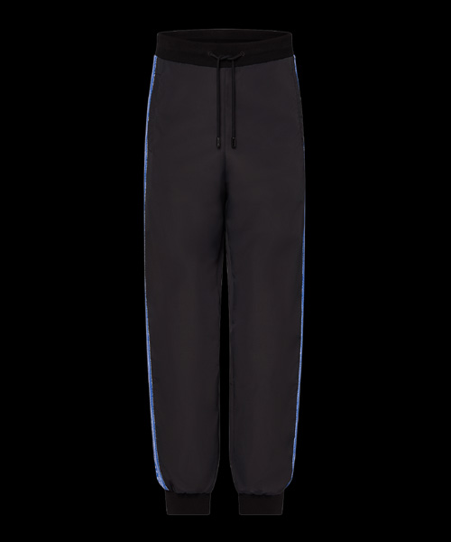 LV 페어 아일 스트라이프 나일론 조거 팬츠