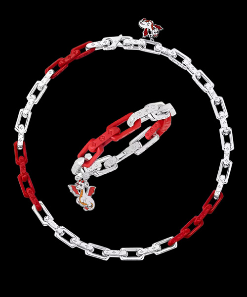 모노그램 체인 네크리스/브레이슬릿