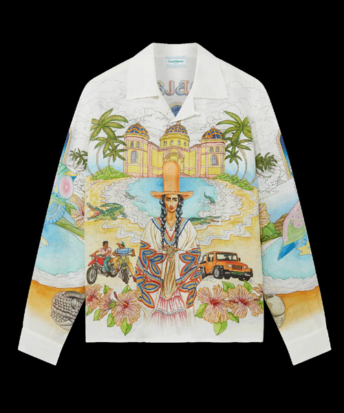 SPIRIT LAKE CUBAN COLLAR 린넨 셔츠