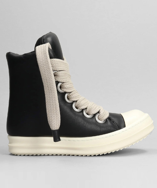 릭오웬스 점보 레이스 패딩 스니커즈