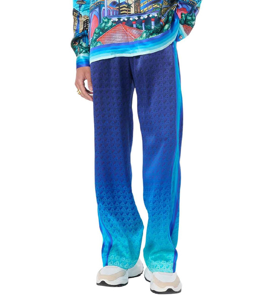 나이트 뷰 실크 팬츠